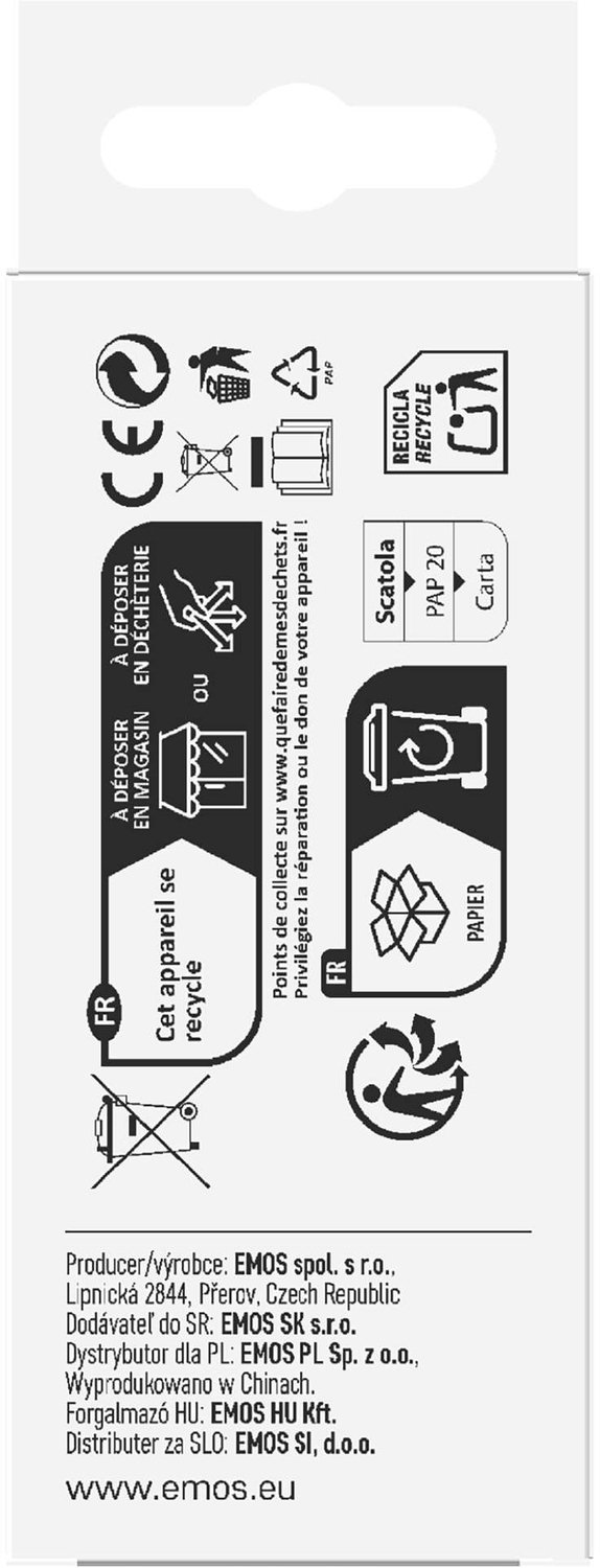 EMOS Batterijloze buitenbelknop voor de P5729, P5729T — afbeelding 3