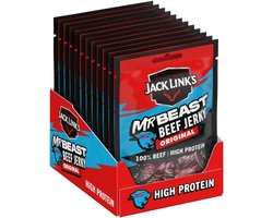 Jack Link's Beef Jerky Original - 12 x 40 gram - Eiwitrijke vleessnack