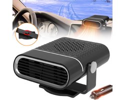 12V 150W Autoverwarmingsventilator - Auto-Ontdooier En -Verwarming - Draagbare Ontwasemer - Ontwasemingsventilator Met Beugels