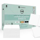 Cosmeau G6 Wasmiddel Wasstrips 100 Wasbeurten - Wilde Bossen Wild Forest - Wasvellen - Wasmiddeldoekjes - Detergent Sheets - Wasdoekjes