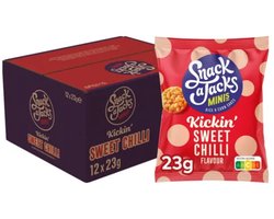 Snack A Jacks Mini's Sweet Chili Zakje - 12x 23 gr