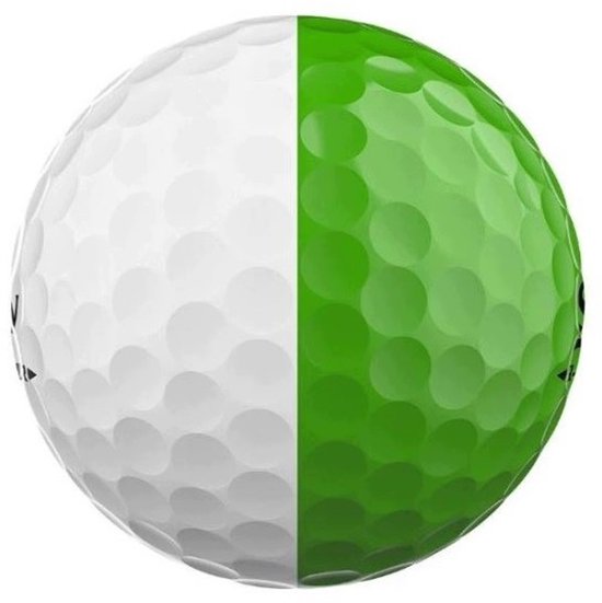 Srixon Q-Star Tour Divide 6 Golfballen - Wit/Groen, 12 Stuks — afbeelding 2