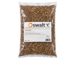 Oswalt Buitenvogelvoer - Meelwormen - Gedroogd - 5 Liter