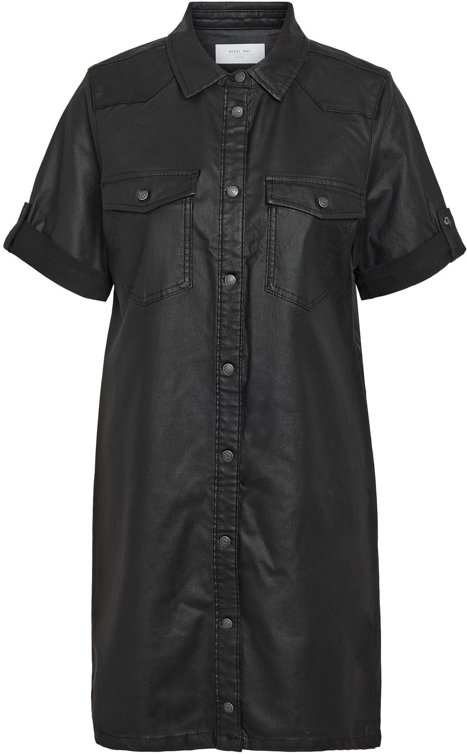 Noisy May New Signe Korte Mouwen Korte Jurk Zwart S Vrouw Black