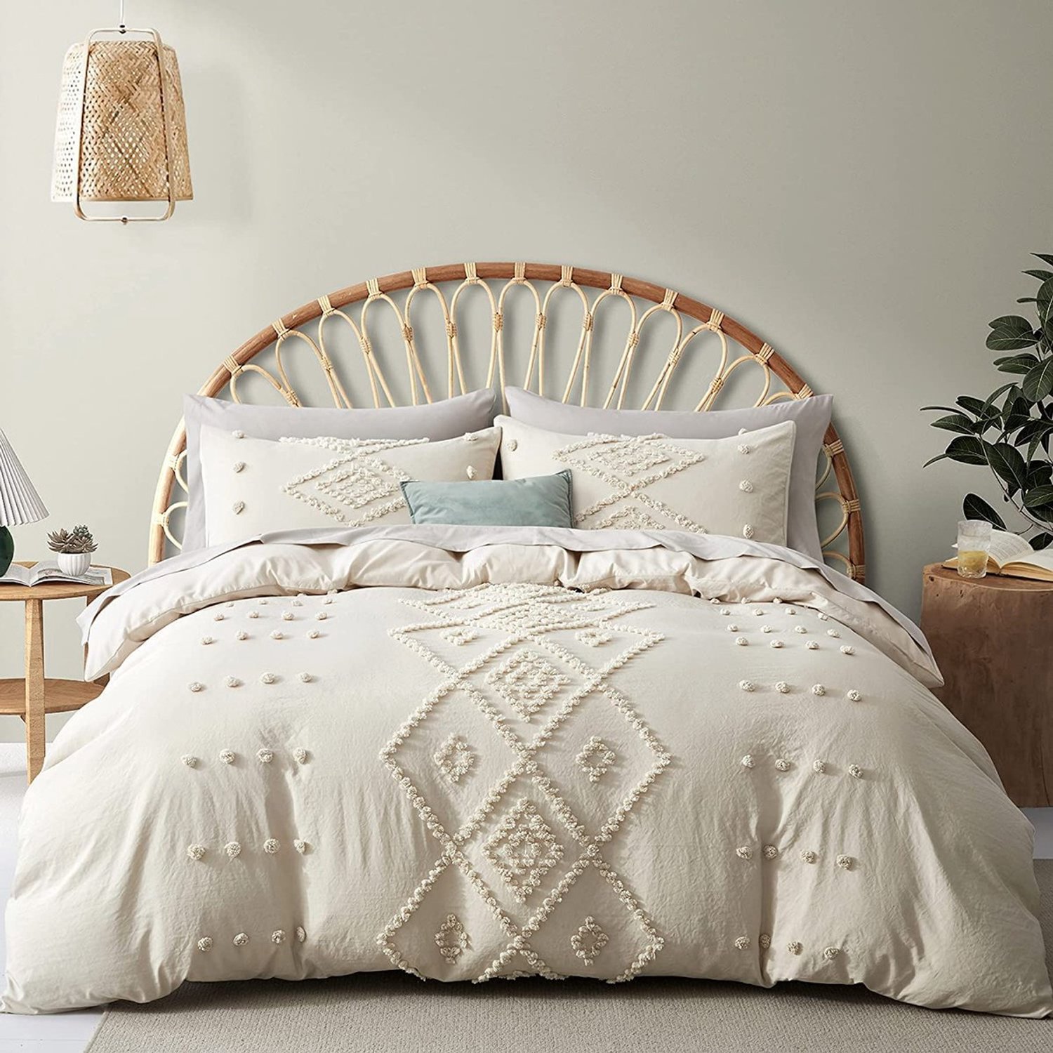 Duraxl Dekbedovertrek - Microvezel - 200 x 200 cm - Beige