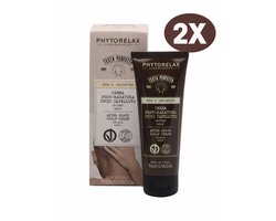 Phytorelax Aftershave Crème voor Kaal Hoofd – 2 Stuks – Scalp Cream met Kamille – Zonder Alcohol – Na Nat en Elektrisch Scheren – 2 x 75 ml