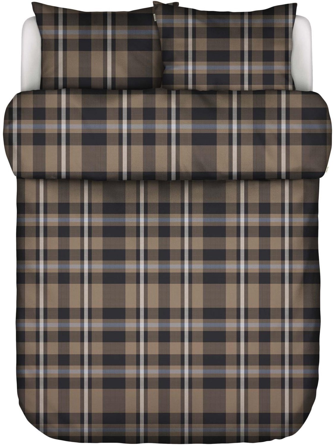 Marc O'Polo Ragnar Dekbedovertrek Biologisch Katoenflanel Oakwood - Tweepersoons – 200x200/220 cm
