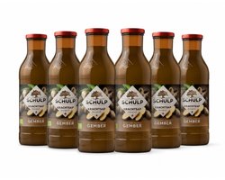 Schulp Puur Krachtsap Biologisch Gembersap 6 x 750ml