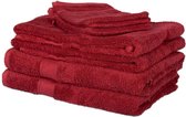Milton & Oldbrook 8-delige Handdoekenset Edmont Red