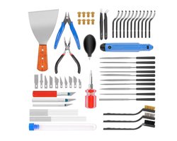 Somstyle Complete 3D Printer Accessoires Set - 60-Delig - Nozzle Reiniger - Schoonmaak Set
