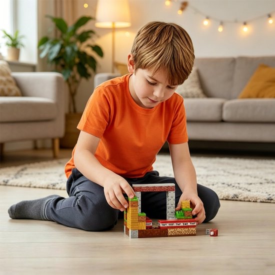 Magnetisch bouwblokkenspeelgoed – 220 stuks - inclusief 2 minifiguren - Magnetische bouwblokken – Bouwblokkenspeelgoed - Magnetische kubussen – Magnetisch bouwspeelgoed – Montessorispeelgoed – Kinderspeelgoed – Educatief speelgoed