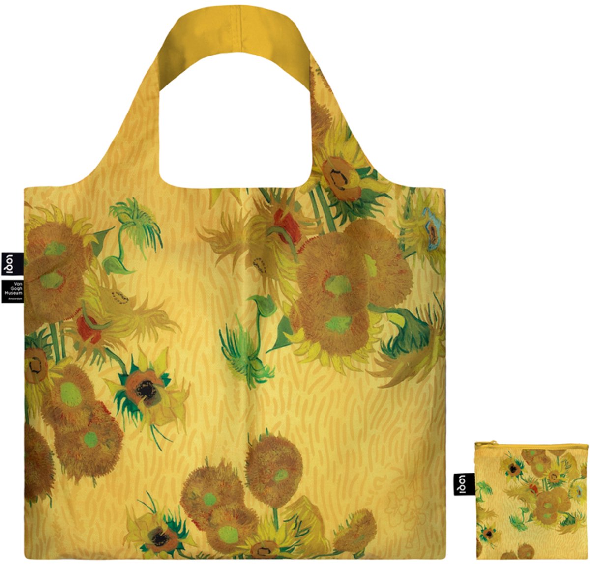 LOQI Bag Large - Sunflowers CiCLO