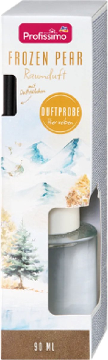 Winter Geurstokjes - Frozen Pear | 1x 90ml - Peer, Fruit & Bloemen | Geurverspreider - Herfst & Winter Limited Edition 2026