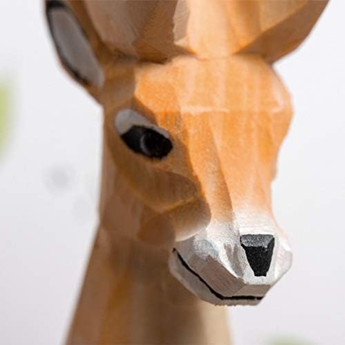Schattige houten balpen met de hand gesneden creatieve pen nieuw kunstgeschenk