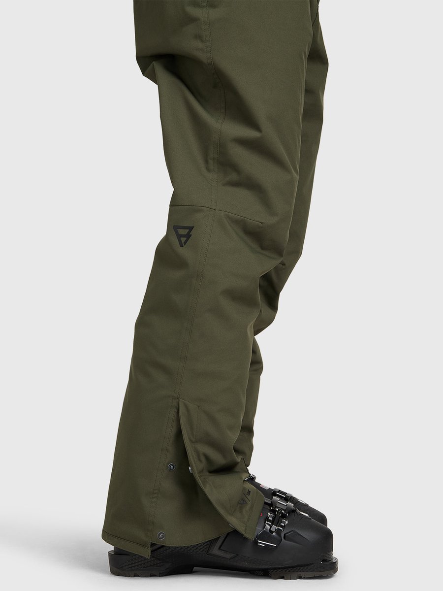 Brunotti Jiron-S Skibroek Heren Deep Ski Broek 15K Waterproof Ademend Medium Isolatie Groen