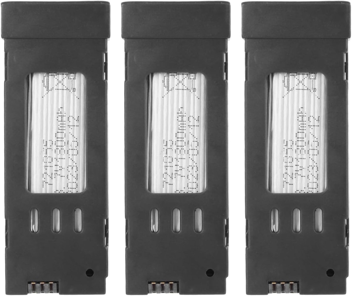 3-Pack 1800mAh 3.7V Hoge Capaciteit LiPo Vervangende Batterij voor E58 E68 JY109 998Pro RC Drone, Afstandsbediening UAV Batterij RC Drone Batterij