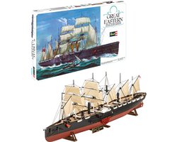 Revell Modelbouwpakket Schepen - 05608 Great Eastern - 75 Years Plastic Modelbuilding - Voorgekleurd - Brits Passagiersschip Plastic - 1:388 - Modelbouw