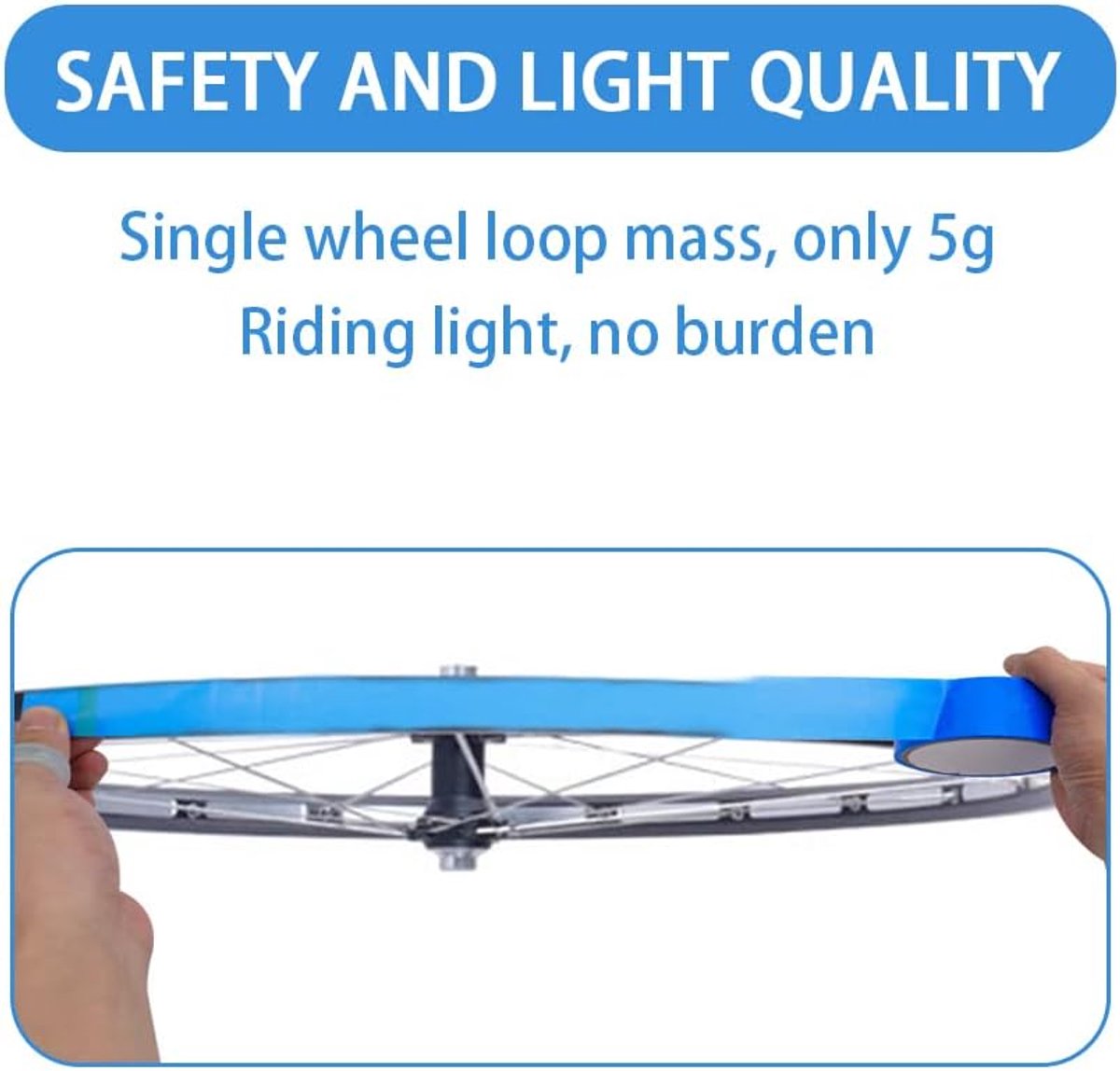 21Mm×10M Hoge Treksterkte Zelfklevende Vacuümband Voor Fiets | Luchtloze Bandafdichting Voor Mountainbike En Wegfiets Wielsets