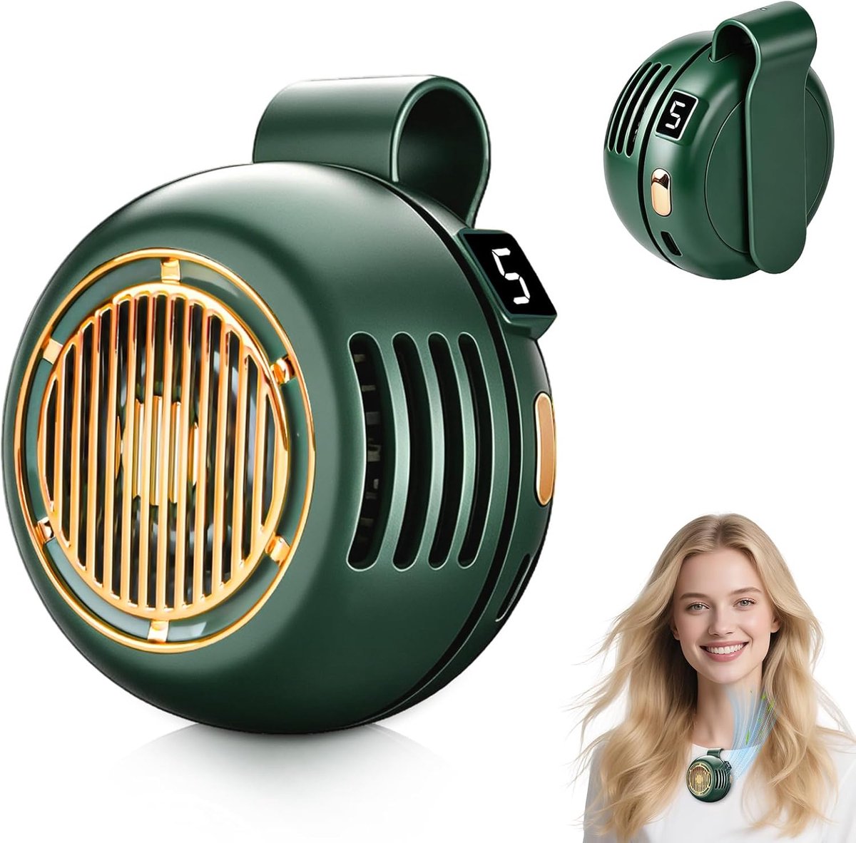 Xinrongda Kleine clip-ventilator, 2026 nieuwe mini-ventilator met clip