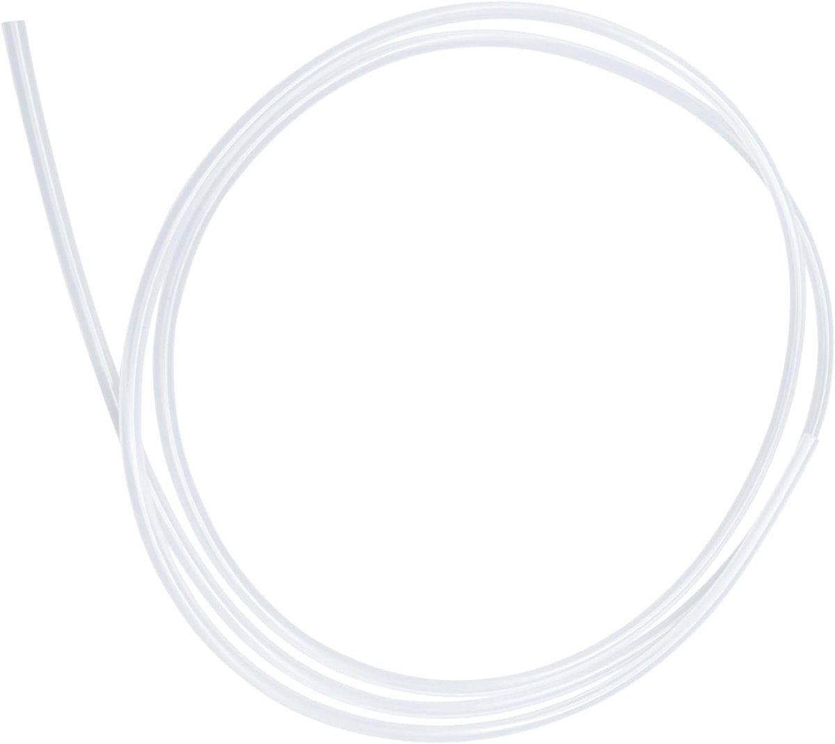 Siliconen buis, food-grade slang, grootte 1,6 mm x 3,2 mm, lengte 1,2 m (3,9 ft), dikte 0,8 mm, flexibele rubberen siliconen slang voor lucht/waterleidingen