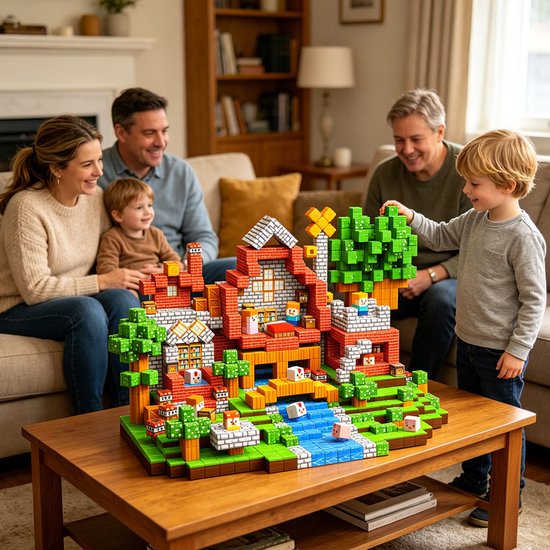 Magnetische blokjes - 200-delige set - Pet Forest - Vormen van bosdieren - Magnetisch bouwspeelgoed - Geschikt voor sensorisch spel - Kinderspeelgoed - Educatief speelgoed - Geschikt voor kleuters - 2 x 2 cm