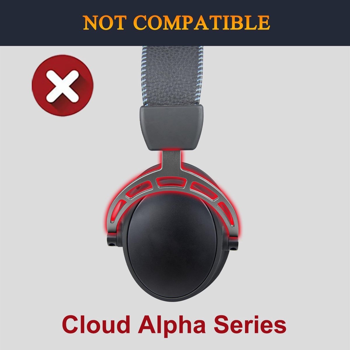Comfortabele mesh oorkussens voor HyperX Cloud 2/3/1/Flight/Stinger/Stinger2/Core/Pro headset, ademend en duurzaam