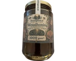 Honingland : Woudhoning, Miel Forêt, Wald Honig, Forest Honey. ( Rauwe ) 1000 gram