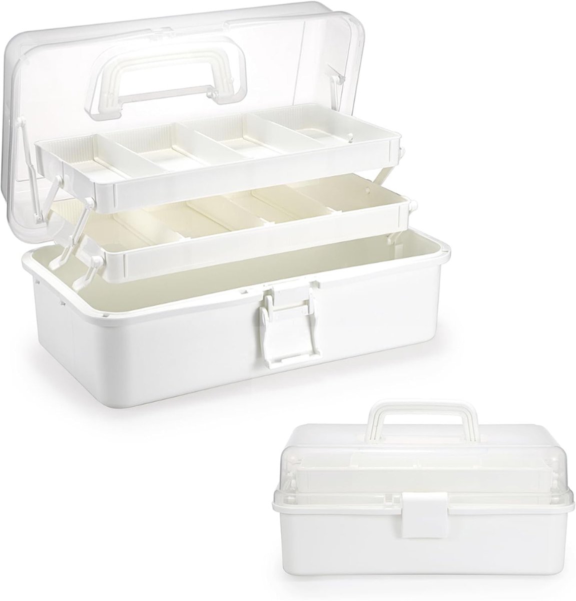 DYVNS® Naaidoos Opbergbox - Naaibox - Naaigaren Opbergdoos - Naaikoffer - 3-Laags