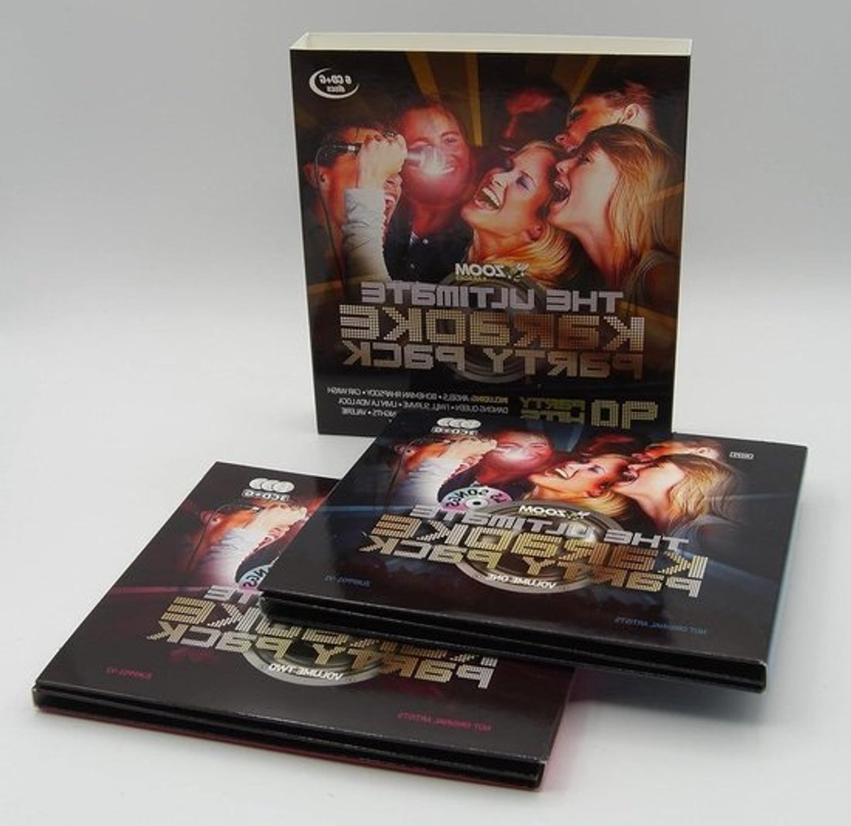 Karaoke Party Pack - Muziek CD-set - Feestmuziek afspelen - Fysieke muziekdrager - 6 CD's - Niet gespecificeerd