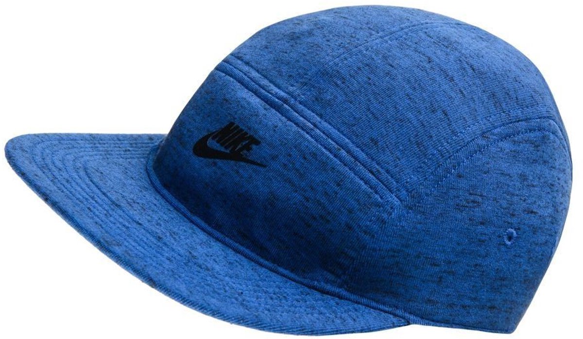 Nike Tech Fleece AW84 Cap Pet One Blauw