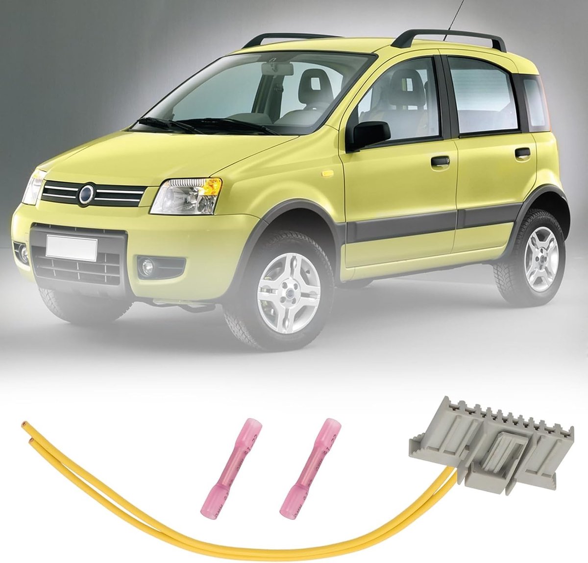 Plug Repair Kit Wiring Harness Headlight For Panda 169 from bj. 2003 90 025 - ShopVlot