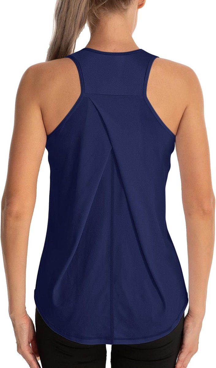 Tops voor vrouwen mouwloze yoga fitness shirts Racerback sporttop voor vrouwen