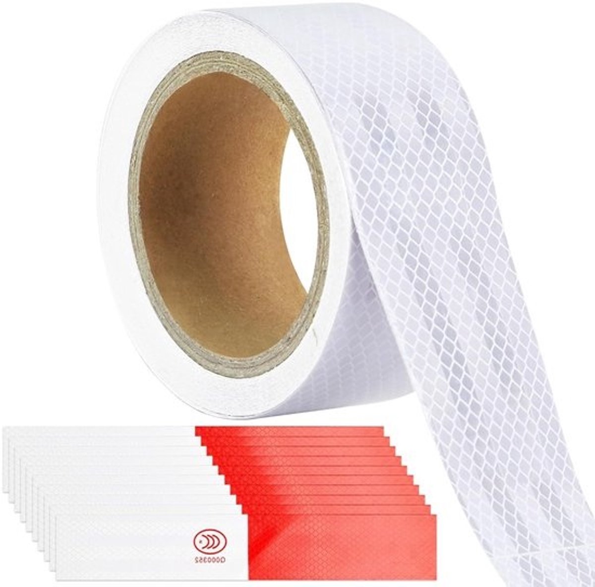 Reflecterende plakband 20 m x 5 cm - Waterdicht en zelfklevend voor fietsen en voertuigen