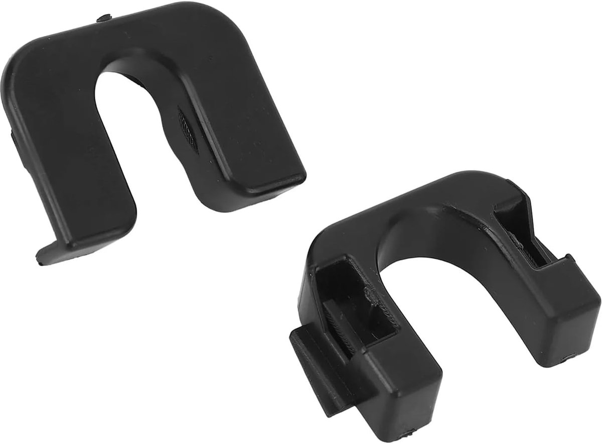 SnelShoppen - 2 Bevestigingsclips Achterbagagedrager voor Fiesta Mk7, Mk8, Focus MK3, B-Max, C-Max, C3, DS3 - Vervangingsonderdelen 1539663, 8A6146698