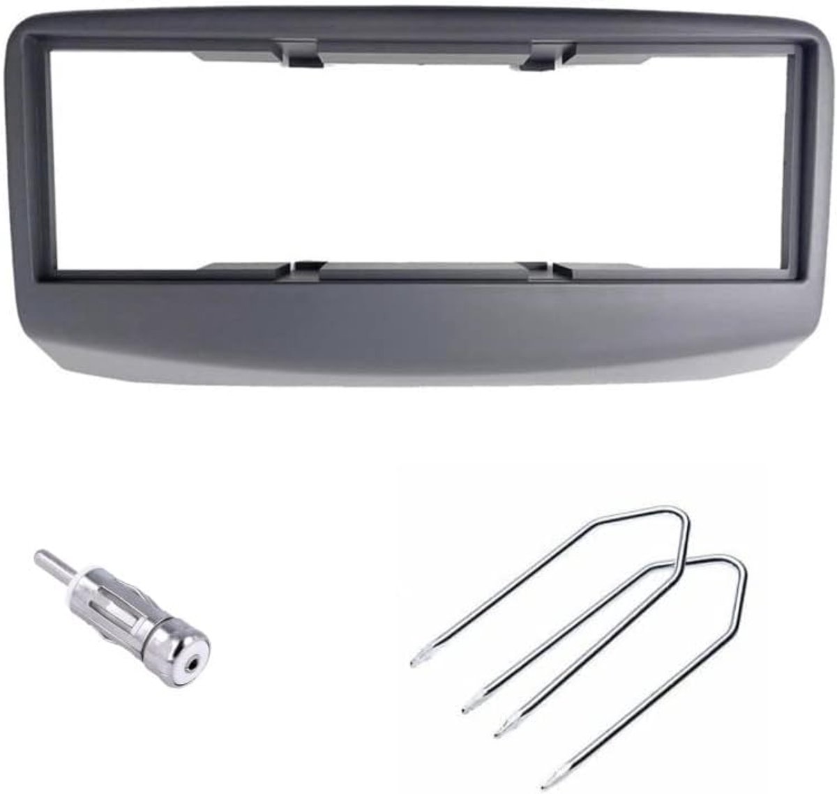 Sound way - Radio panel kit 1-din bevesitigingskit Front panel Frame Suitable for Fiat multipla - ShopVlot