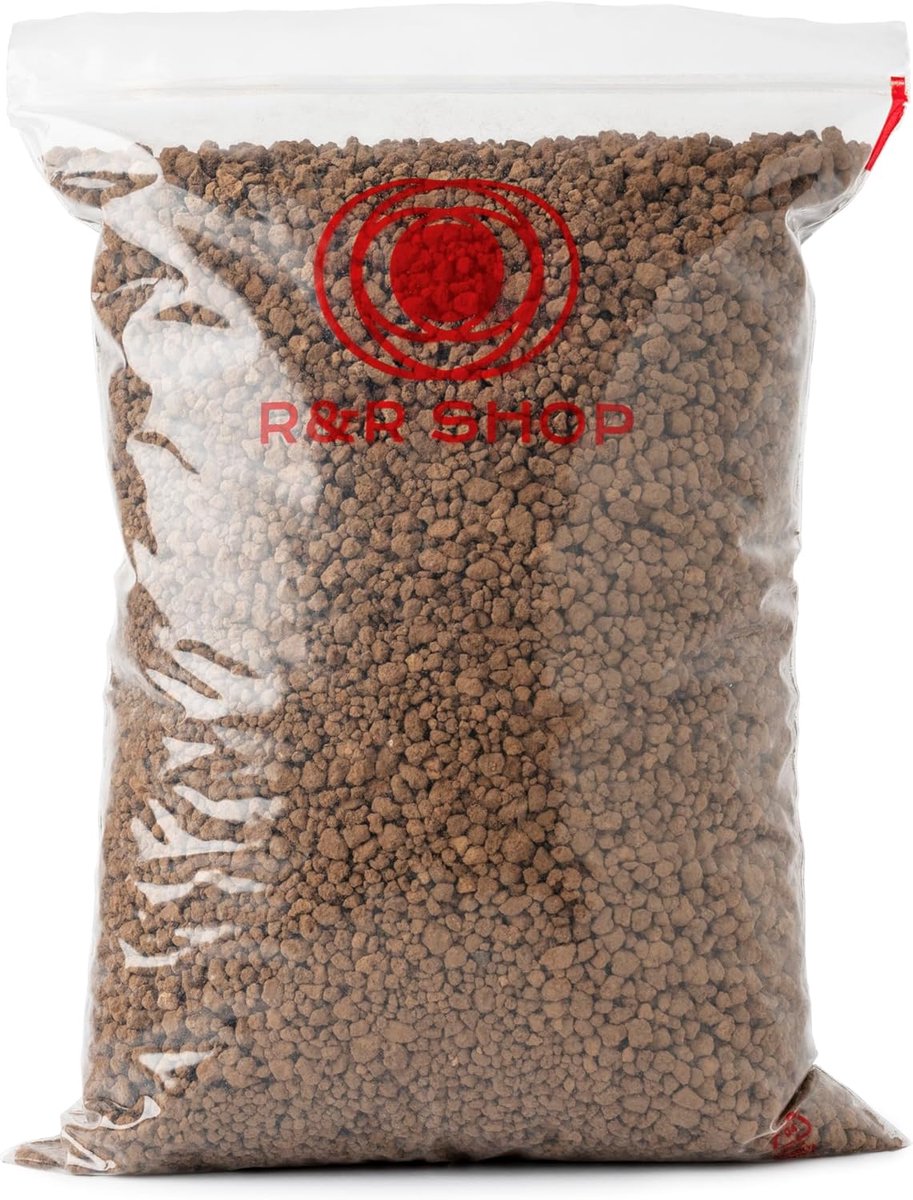 R&R SHOP Hard quality Japanese Akadama for the cultivation of bonsai, with grain size of 2-5 mm (3L) - ShopVlot