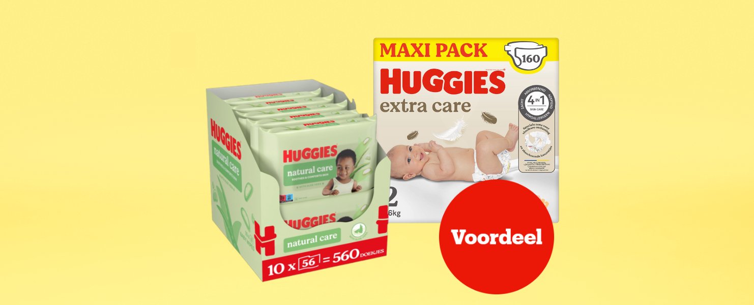 Voordeel op Huggies