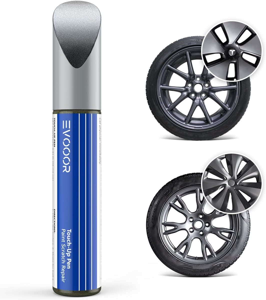 Lakken pen voor auto - Midnight silver - Rim reparatie kit - Verwijder krassen zelf - ShopVlot