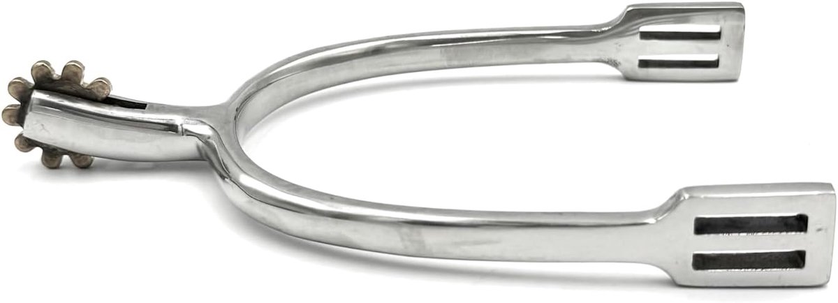 ES1008 Zonnewielsporen Goud Rijsporen Rijsporen Spoor Hoogwaardig Roestvrij Staal (Dames 40 mm) - ShopVlot