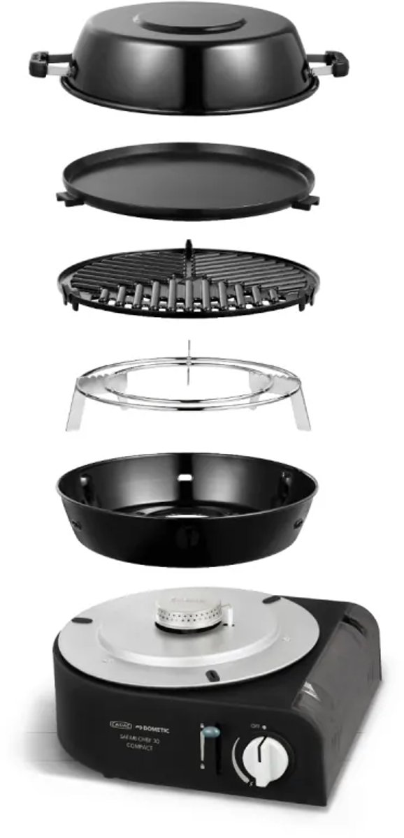 Cadac Safari Chef 30 Compact - Ultra Compacte Gasbarbecue