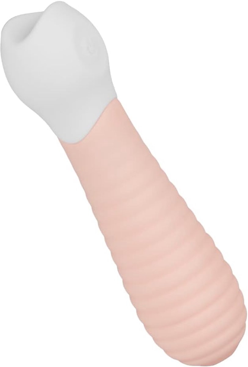 EIS, vibrator, grooved mini vibrator, 11.5 cm, waterproof, rechargeable, skin-friendly silicone - ShopVlot