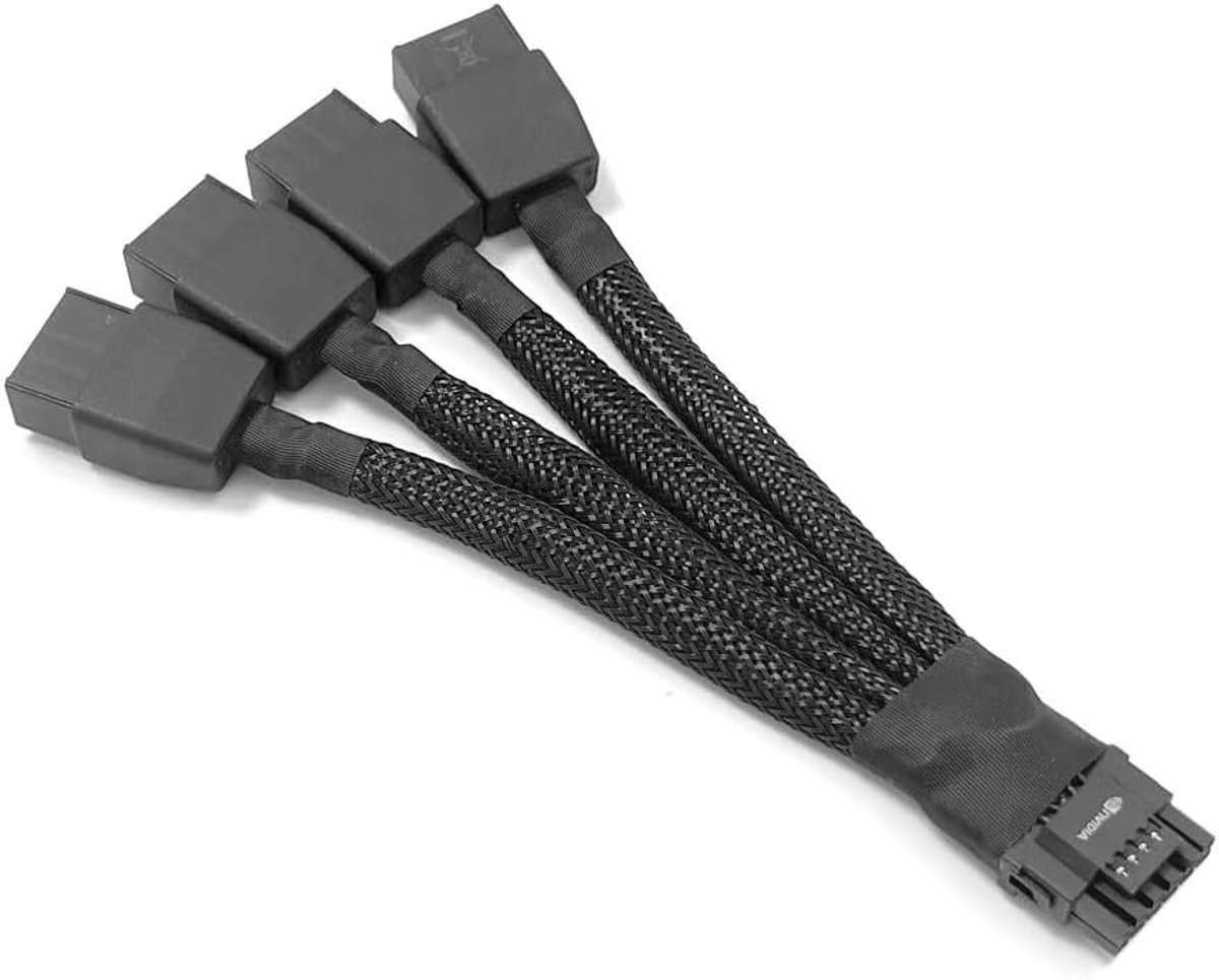 8pin x 4 to 16pin (12+4) GPU Power Cable for RTX4090 RTX4080 - ShopVlot