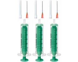 Laboratory Syringe Set, Liquid Syringes, Hobby Syringes with Blunt Needle, Various Sizes for E-Liquid, Aroma, Hobby - ShopVlot