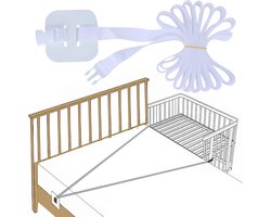 Belt for Cot, Side Bed, Attachment, Box Spring Bed Belt, Fixed Belt for Cot, Side Bed, Baby Box Spring Belt - ShopVlot