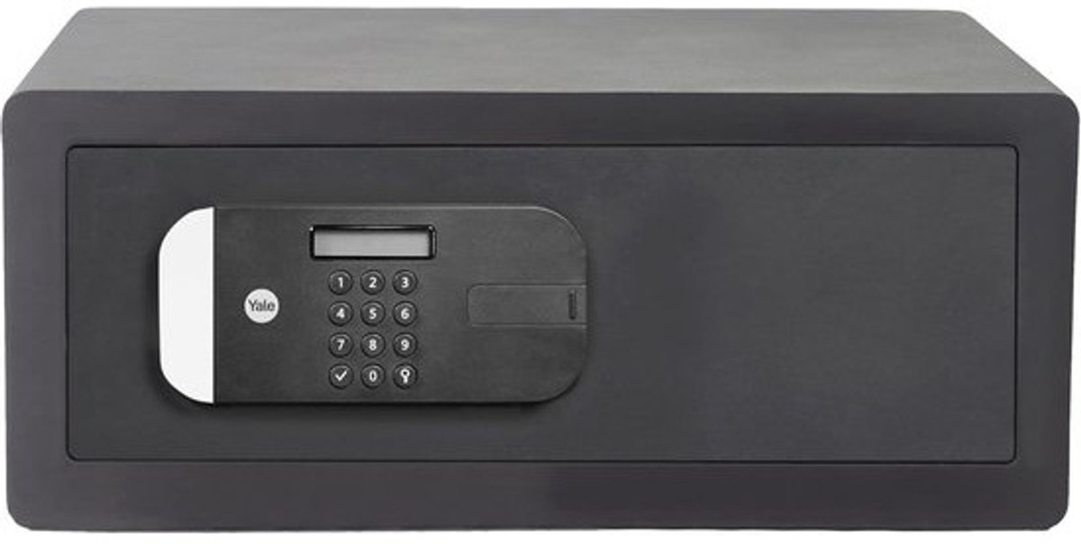 Elektronische laptopkluis - Inbraakwerend met hoogwaardige beveiliging - 24,8 liter - Zwart
