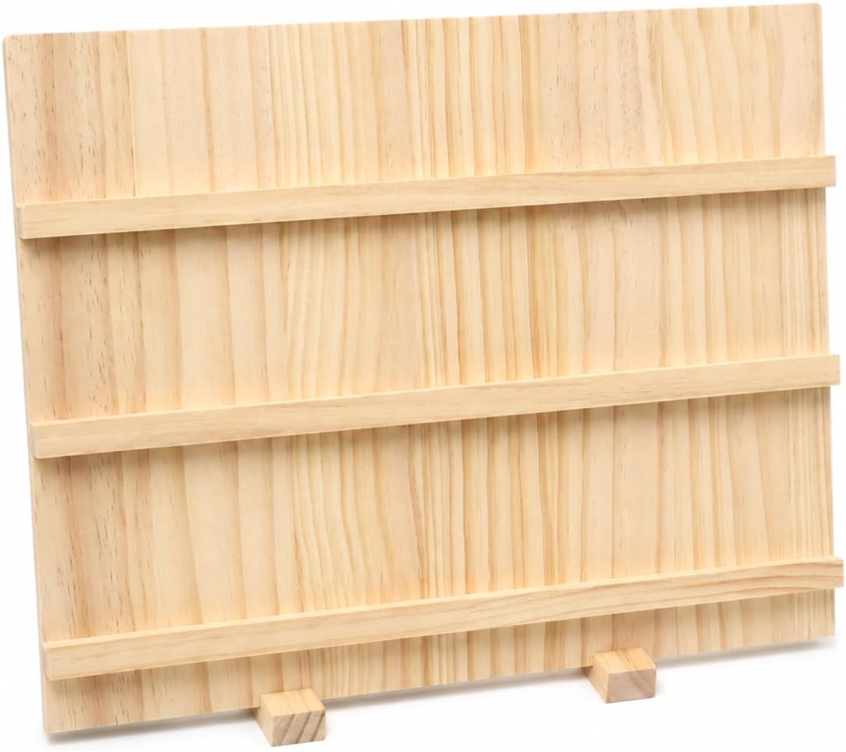 3 lagen sieradenhouder hout oorbelhouder sieradenstandaard standaard - ShopVlot