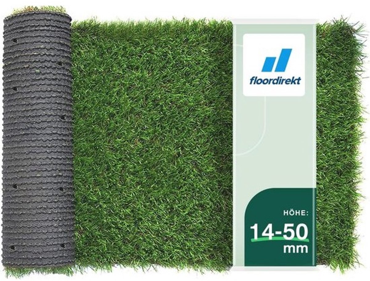 Premium kunstgras - voor tuin, terras en balkon - Kunstgrasvloerkleed - onderhoudsvriendelijk en weerbestendig