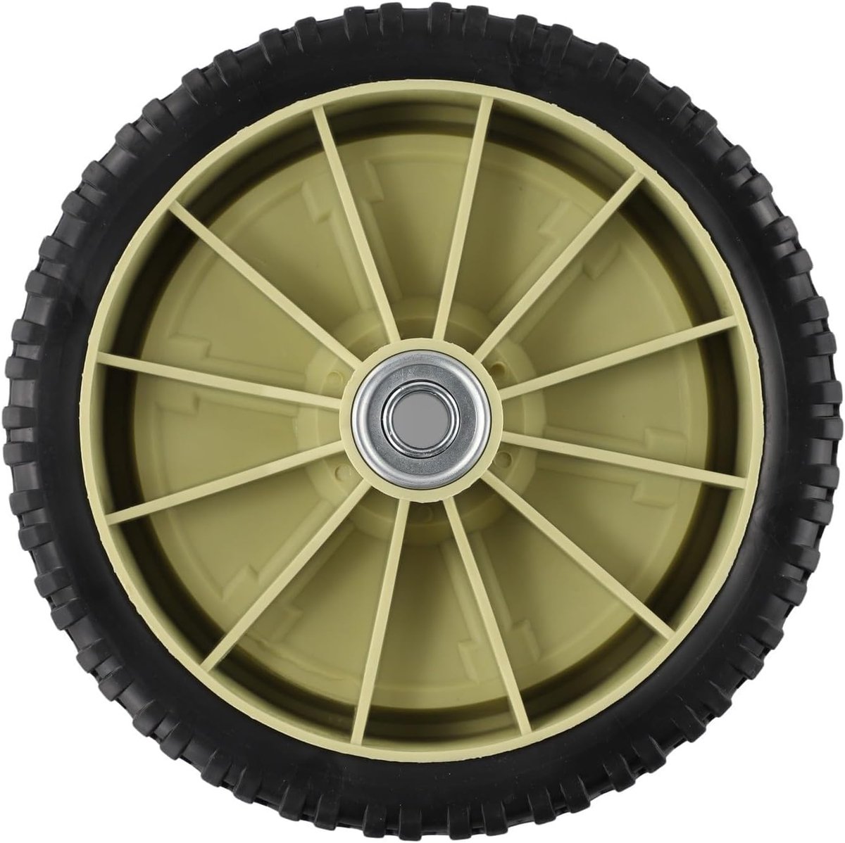 Lawn Mower Wheels 19.5cm Plastic Lawn Mower Wheels Replacement Parts For Push Mower Accessories - ShopVlot