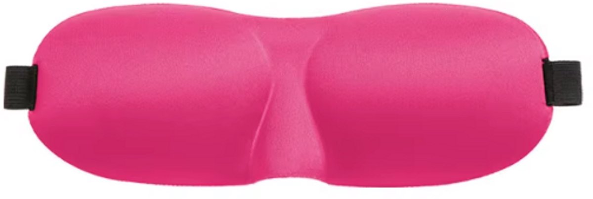 Go Go Gadget - Slaapmasker - Oogmasker - 3D - Reis accessoires - Comfortabel - Compact - 1 stuk - Roze