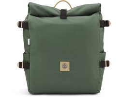 Rugzak Laptop 15,6 inch – Roltop Waterdichte Rugtas – Reisrugzak Dames Heren 20-28L – Gerecycled Plastic – Re.32 Cycle – Groen – The BlueWave Collective